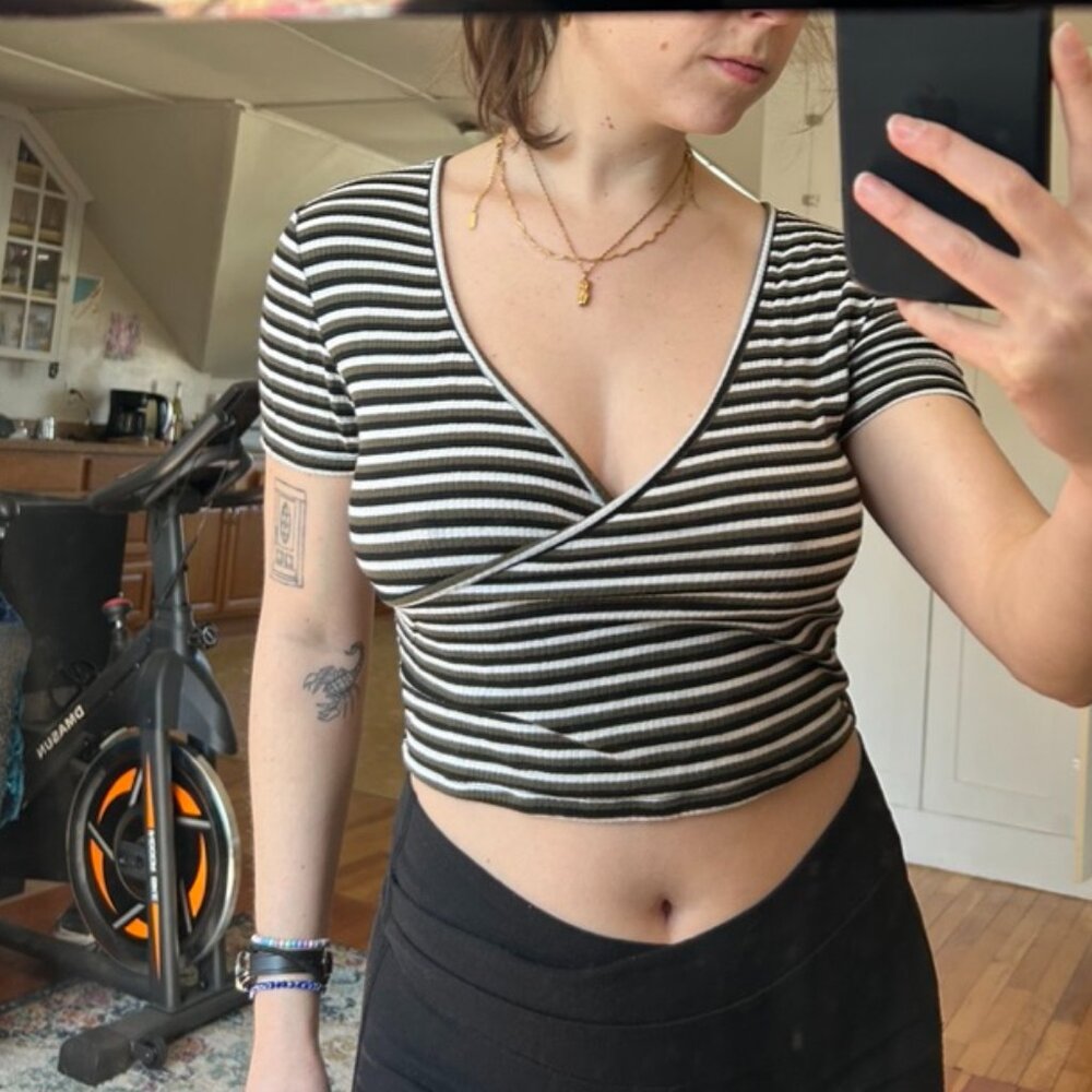 Casual striped tee